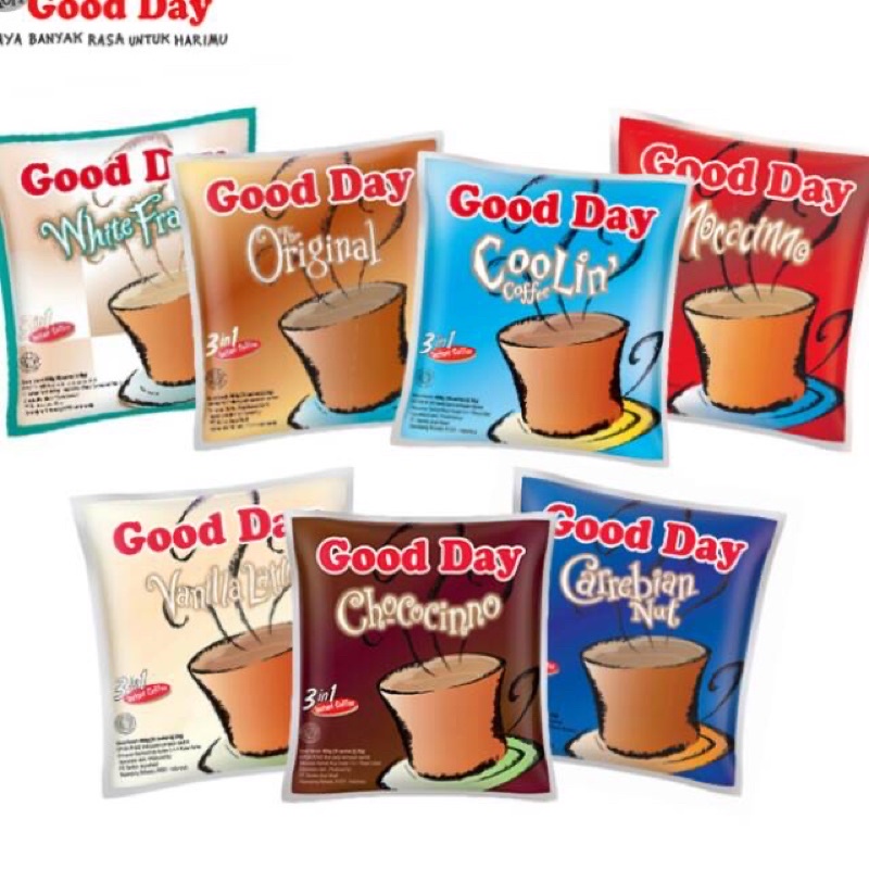 GOOD DAY Sachet Varian Rasa