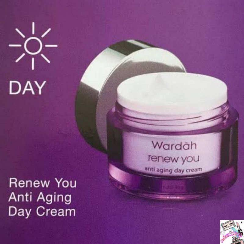 ☃Cutezz_Ching1☃Wardah Renew You Anti Aging Day Cream 30g