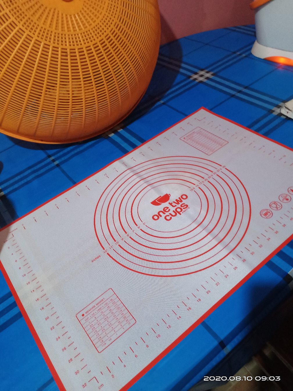 Silicone Mat Alas Adonan Pizza Martabak 40 X 60 Cm