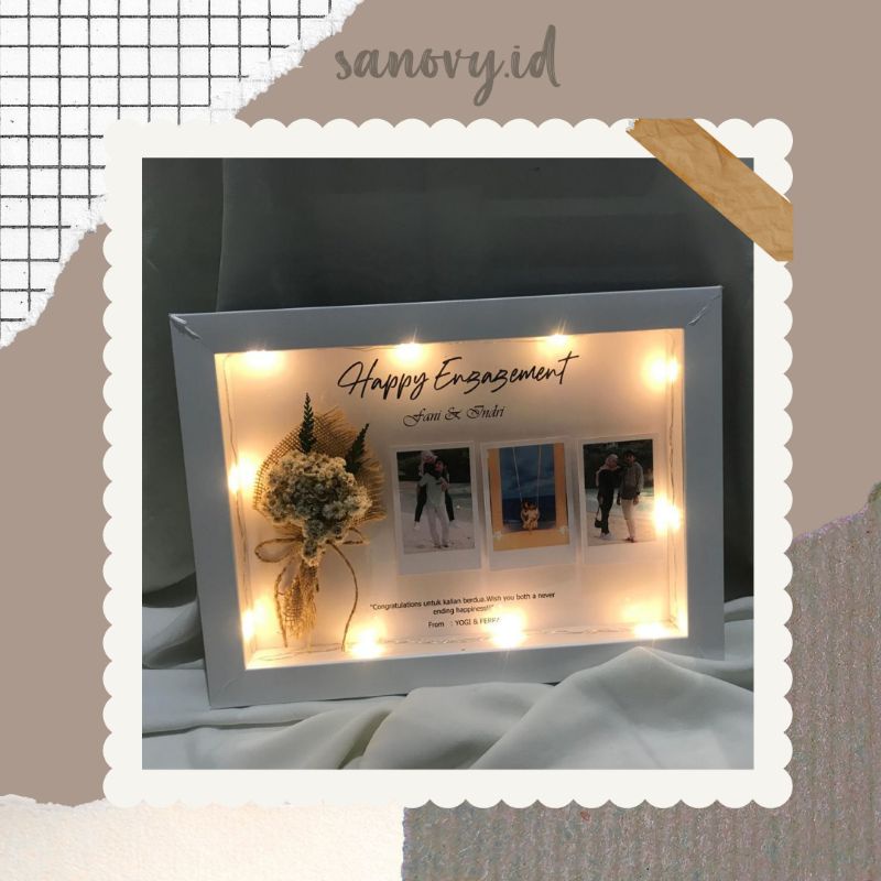frame box ukuran 21x30 / hampers murah