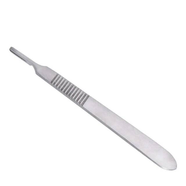 Dental Scalpel Handle Pisau Surgical Blade Holder No 3 4 Gagang Mata Pisau Gigi Shopee Indonesia