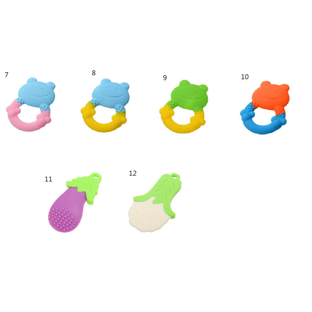 Teether bayi / gigitan bayi import silicon BPA free