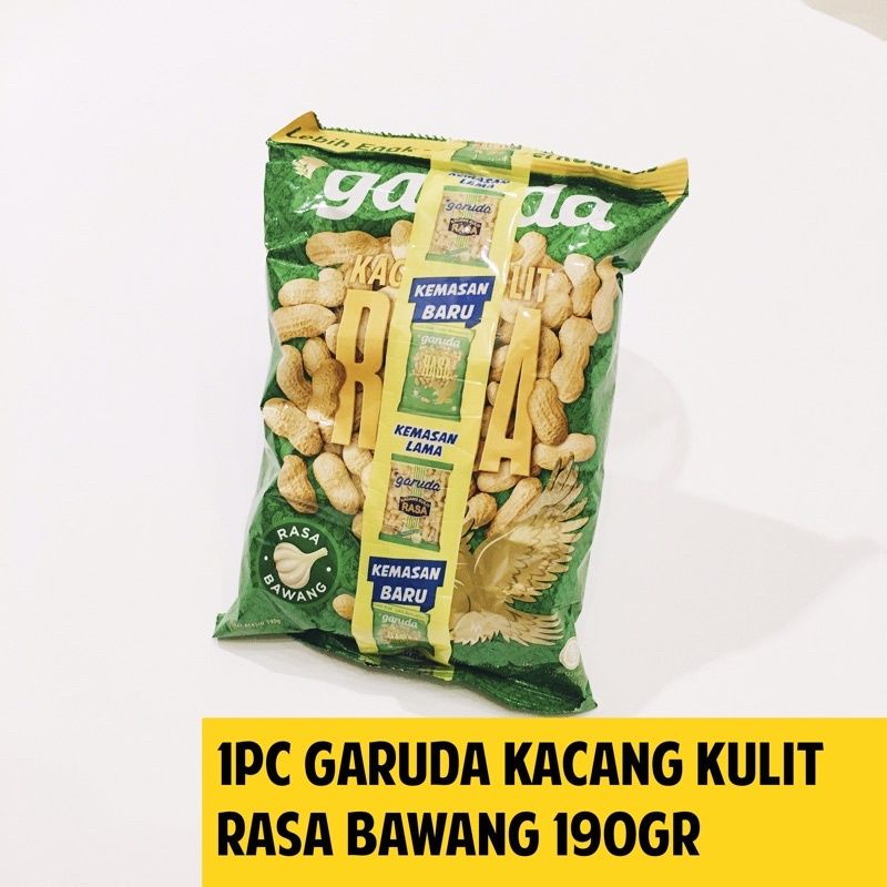 

Garuda kacang kulit rasa bawang 190 GRAM