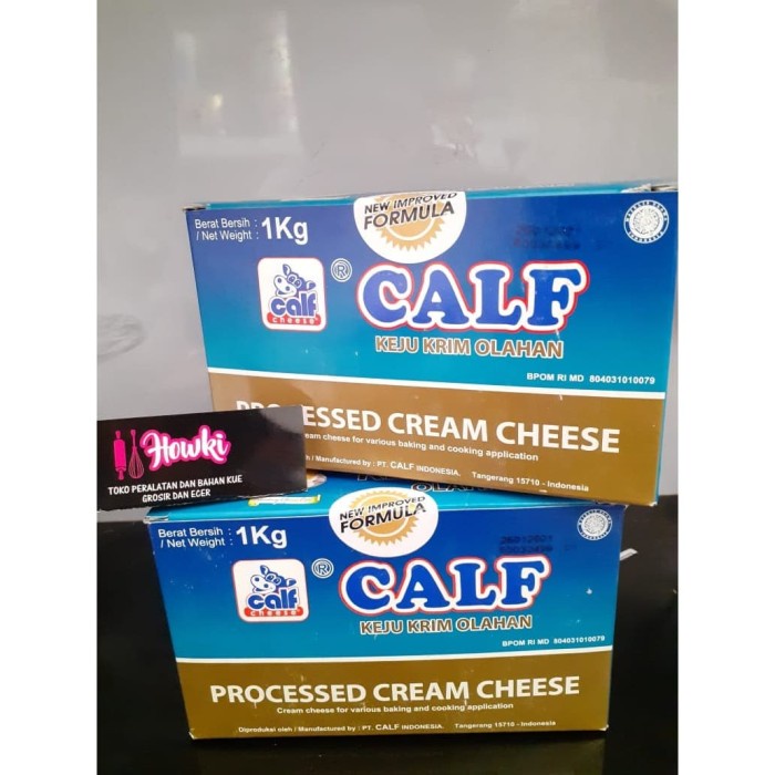 

Krim- Cream Cheese Calf Kemasan 1Kg -Krim.