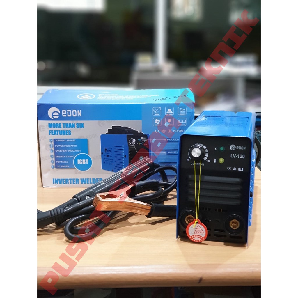 Travo Las EDON 120A 450W Mesin Las Listrik | Shopee Indonesia