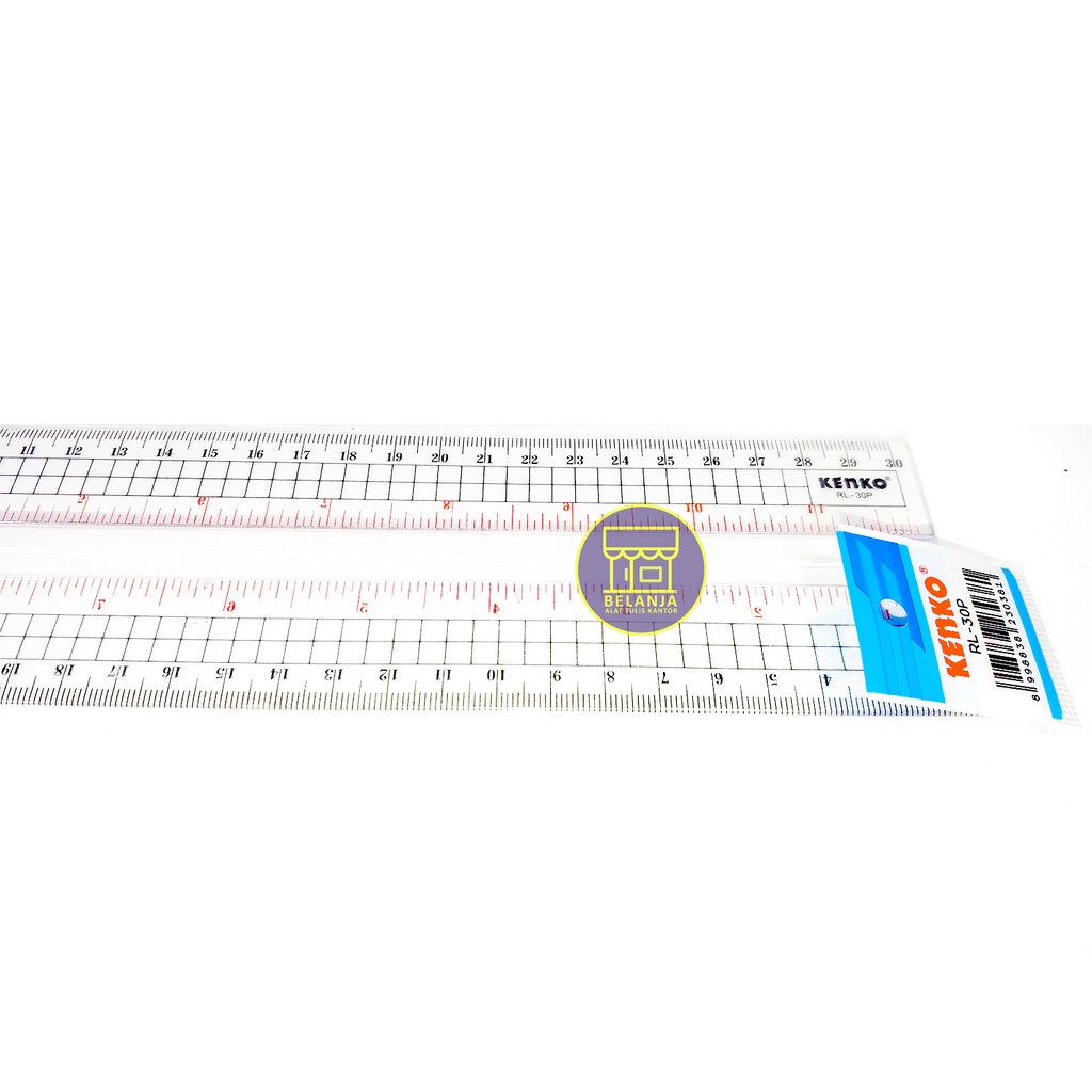 

KENKO RULER / PENGGARIS PLASTIK RL-30P [ ECER ]