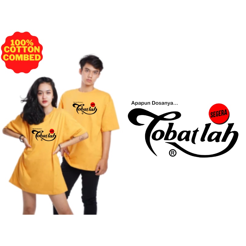 Kaos Oversize Tobatlah Unisex Katun Combed 24s Jumbo/Terbaru!!!