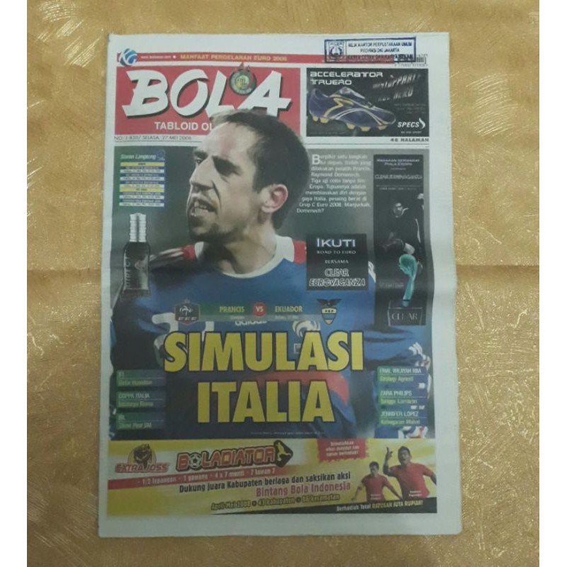 Majalah TABLOID BOLA 27 Mei 2008