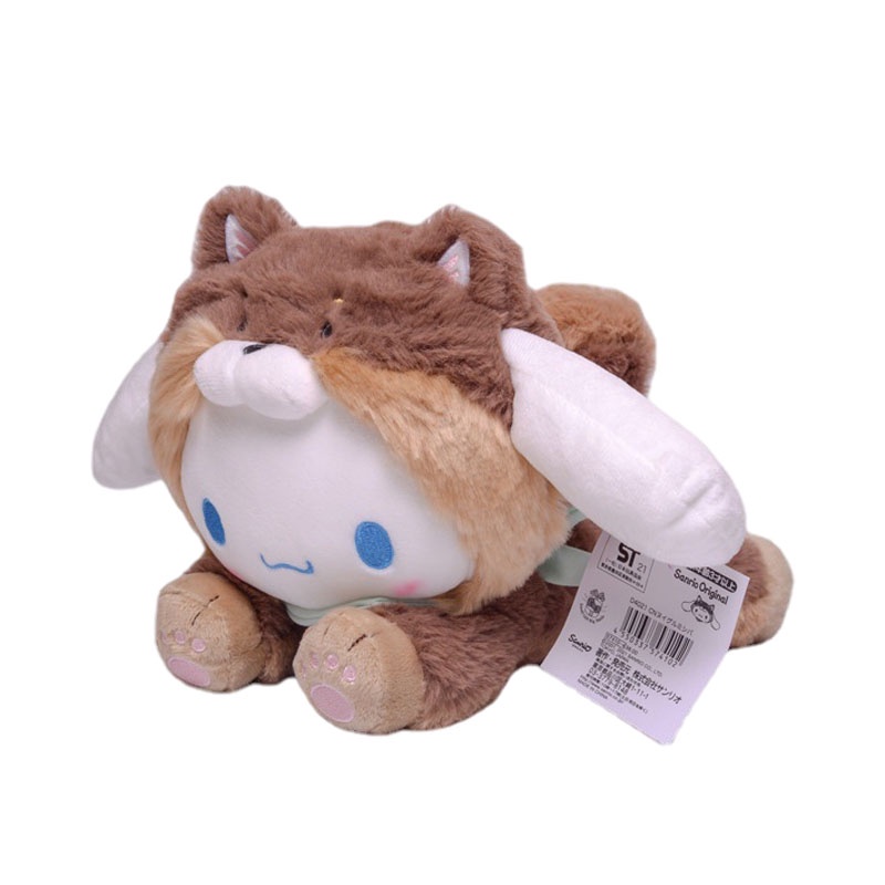 Mainan Boneka Stuffed Plush Kartun Kuromi My Melody Cinnamoroll 28cm Untuk Hadiah Anak Perempuan