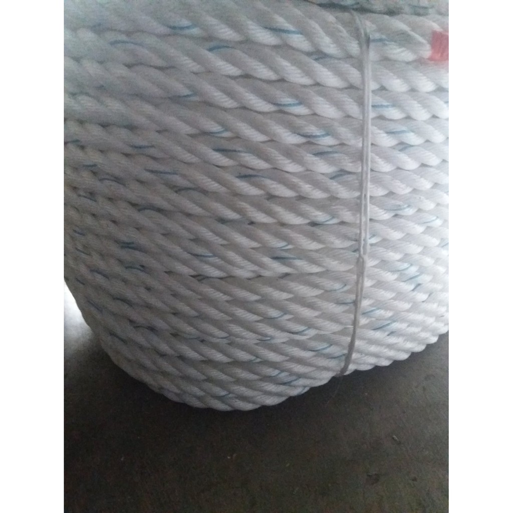 

tali tambang propyline 16 mili 5-8 inchi. tali tampar pp polypro