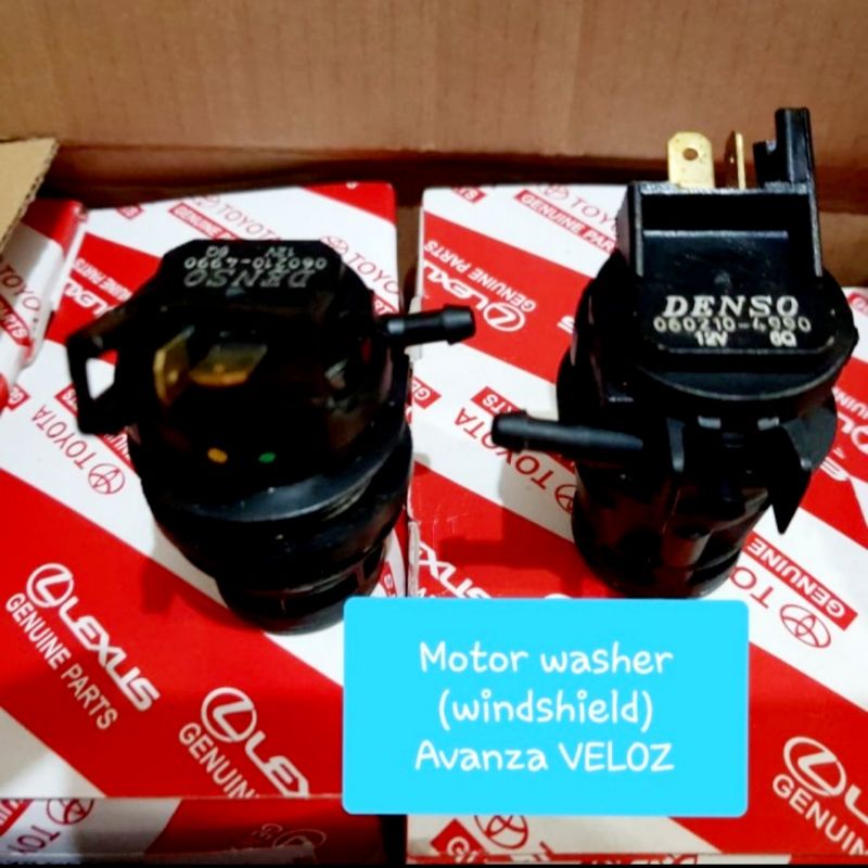 WASHER PUMP DEPAN / BELAKANG AVANZA VELOZ XENIA RUSH TERIOS