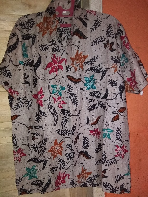 Kemeja Batik Pria Ppbtk07 Modern Lengan Pendek Casual Modis Trendy Masa Kini M L Xl Asli Pekalongan