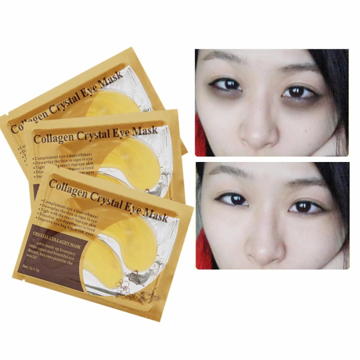 Masker Mata / MATA PANDA / Eye Patch Collagen Crystal Eye Mask Moisturizing Anti Aging Wrinkle Remove Dark Circles