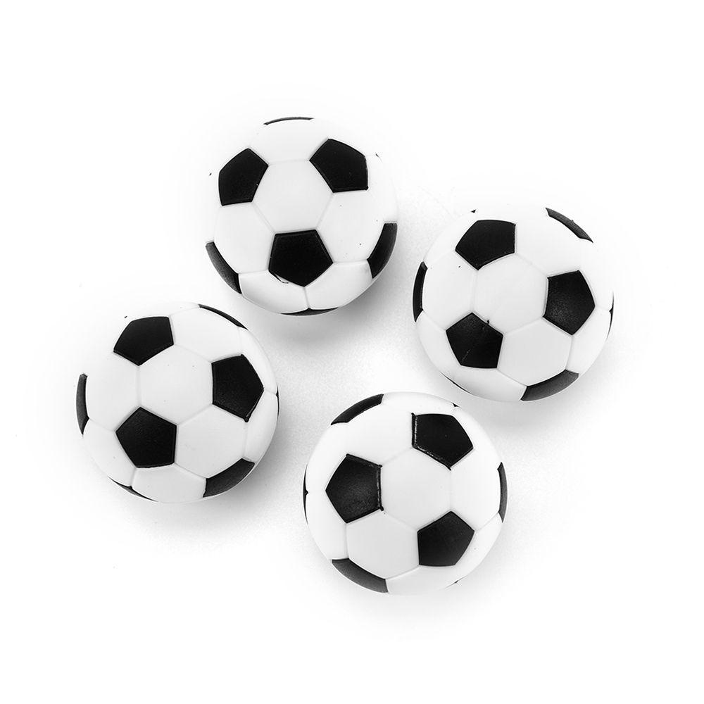 Lanfy Football Black &amp; White 32mm Mini Foot Balls Bola Meja Dewasa