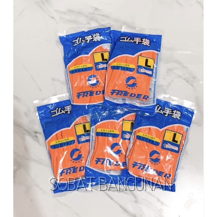 Sarung Tangan Karet / Sarung Tangan Latex FREDER
