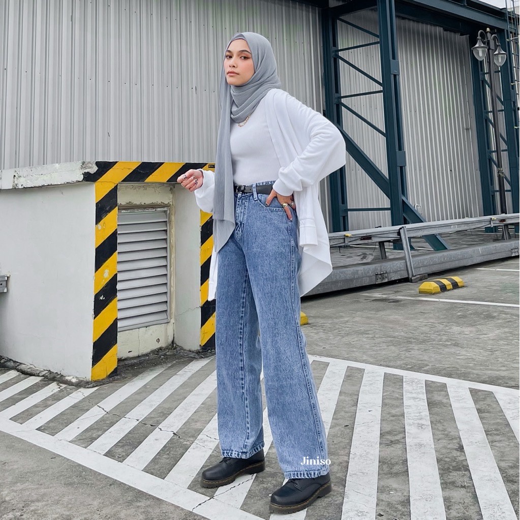 SENNA - HIGH WAIST KULOT JEANS PREMIUM