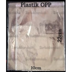 

Plastik OPP Uk. 10x22 Seal/Lem Harga Per(1Bandel) 1000 pcs