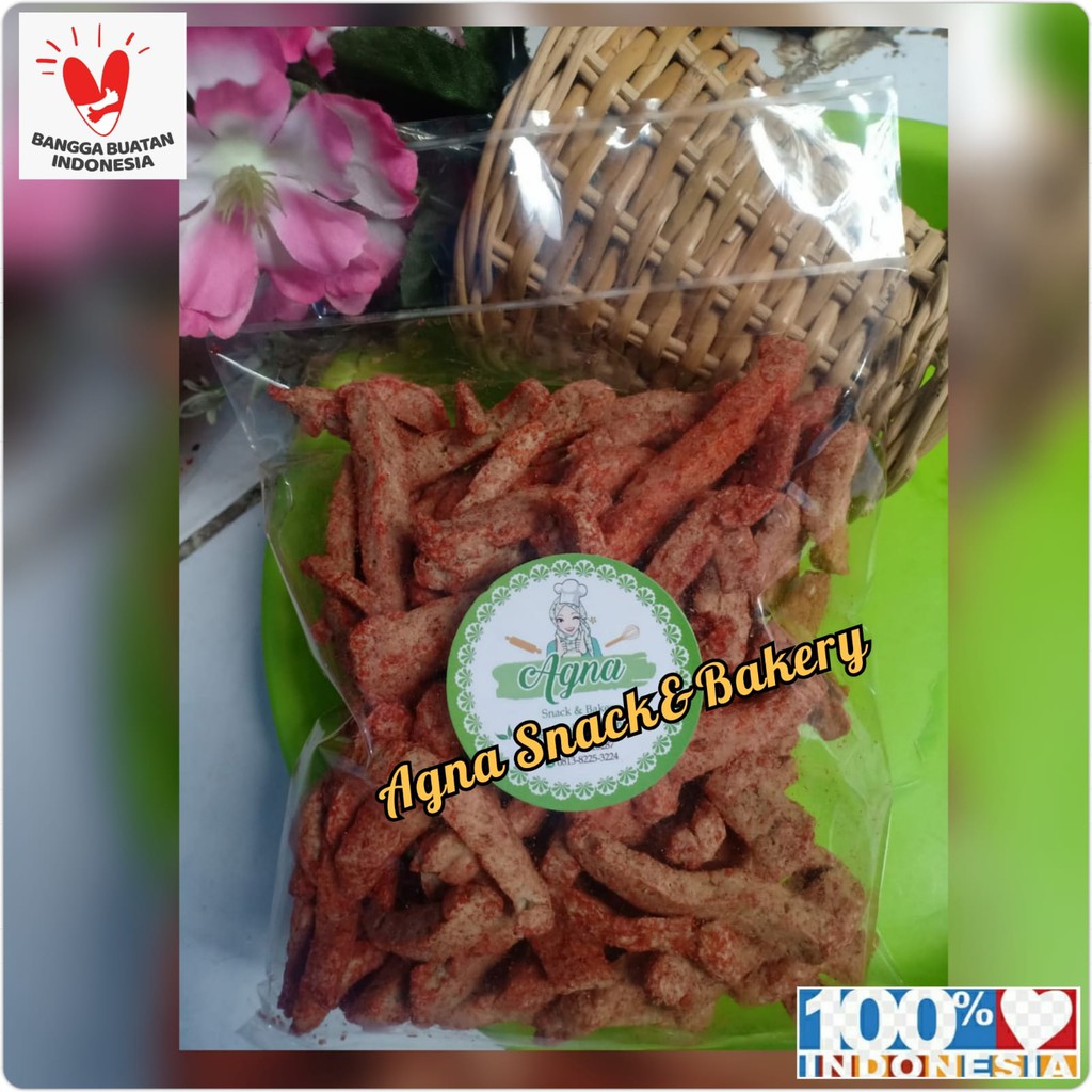 

Basreng pedas plastik 250gr