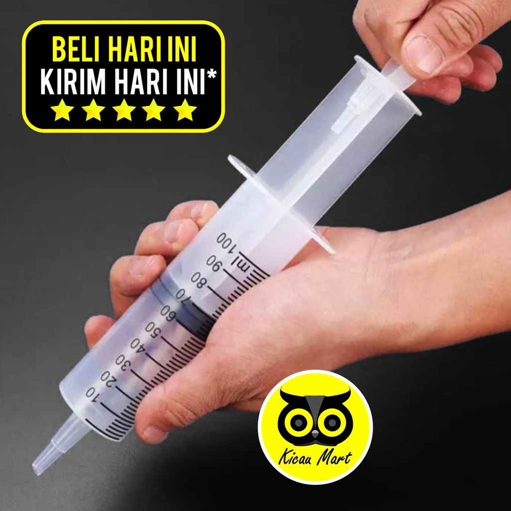 SPET LOLOHAN PARROT MACAU 100 ML NURI BAYAN KAKATUA BURUNG ALAT SUAP LOLOH BAYI PIYIK PARROT AFGREY MACAW KAKATUA 100 ML CC JUMBO SPETAN LOLOH ALAT INJEKSI KUE TINTA PRINTER REFFIL