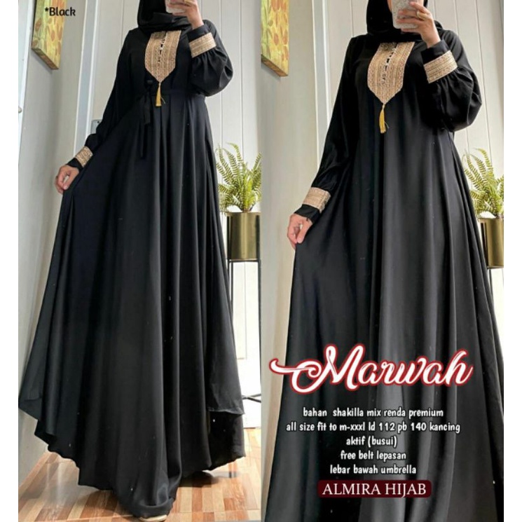 ORI Gamis Marwah by Almira Hijab