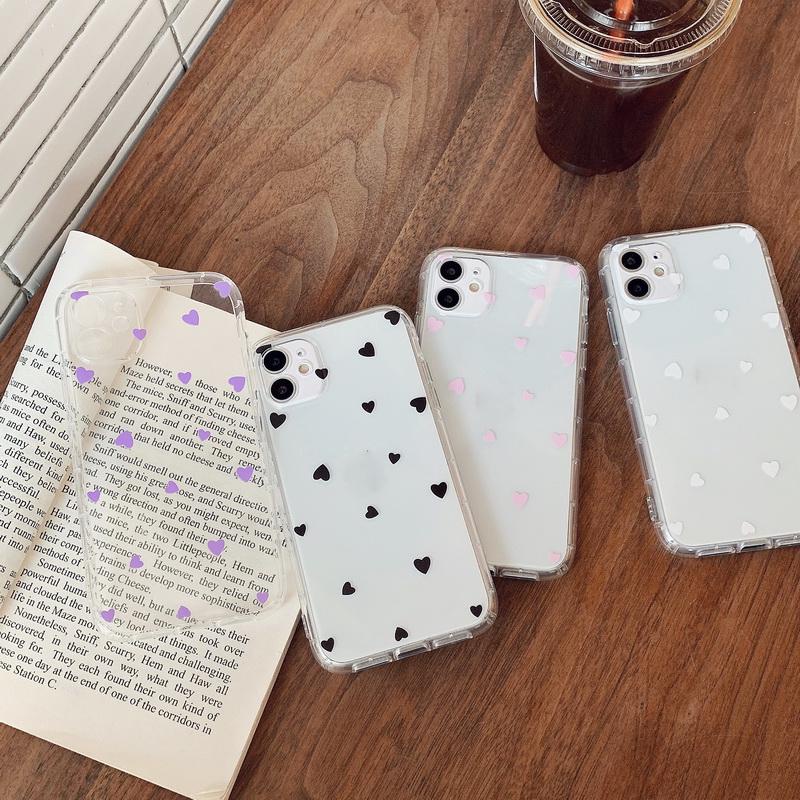 Case Anticrack LOVE Casing Softcase Lentur Silikon Case Hp Vivo Y53s V21 Y20 Y12s Y11 Y12