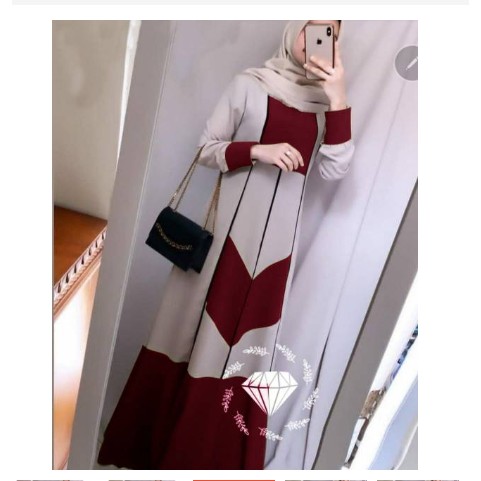 TERBARU | NISA SABYAN Gamis Modern Busana Muslim Wanita Terbaru AUDREY Ori LTS B9T2 Polo