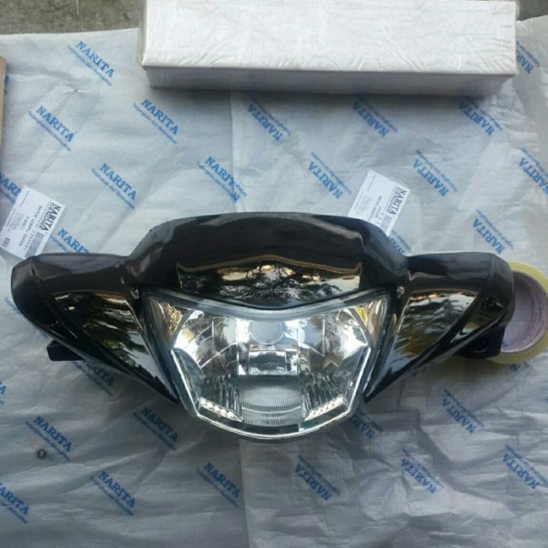 Batok kepala Bagian Depan plus reflektor Yamaha Mio J