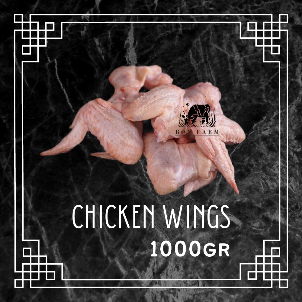 

SAYAP AYAM / Chicken Wing - Daging Sayap Ayam Frozen 1kg