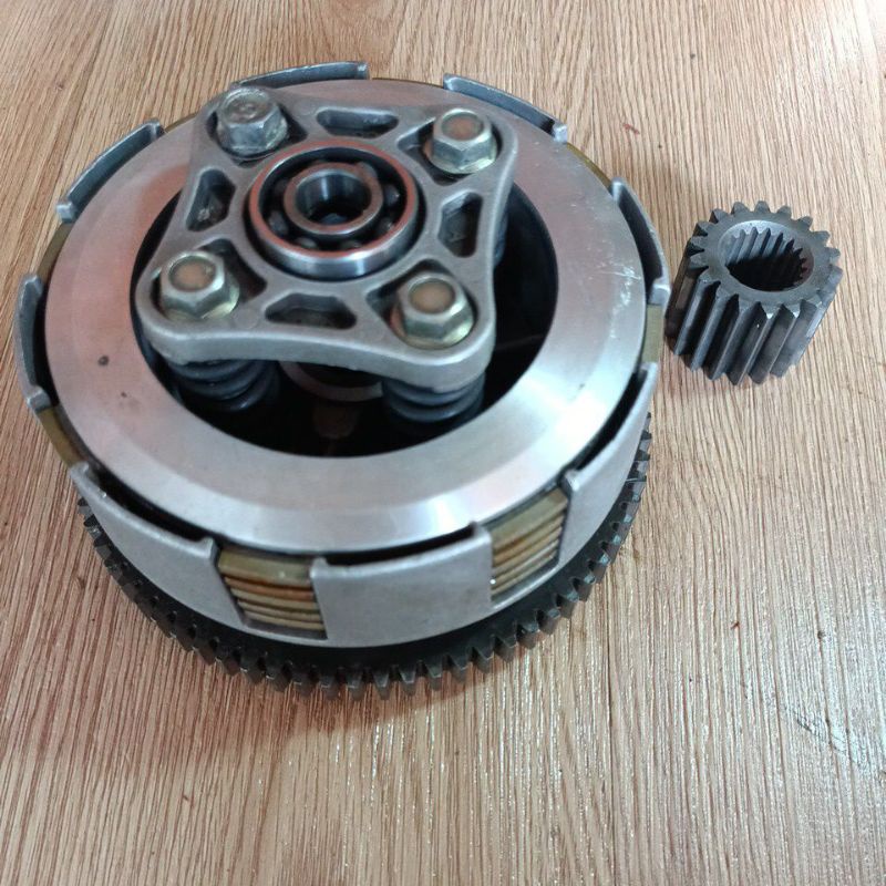 rumah kopling, ronsel, draf gir, sekunder, premier flash sanex qj 150, PNP tossa, Viar model Tiger K