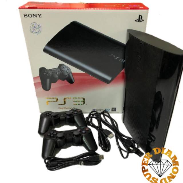 PS3 PLAYSTATION 3 SUPER SLIM MESIN SAJA/HDD 500GB/320GB/250GB/160GB