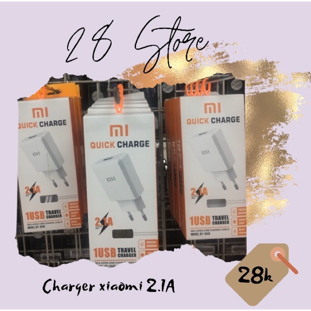 Charger xiomi 2.1A