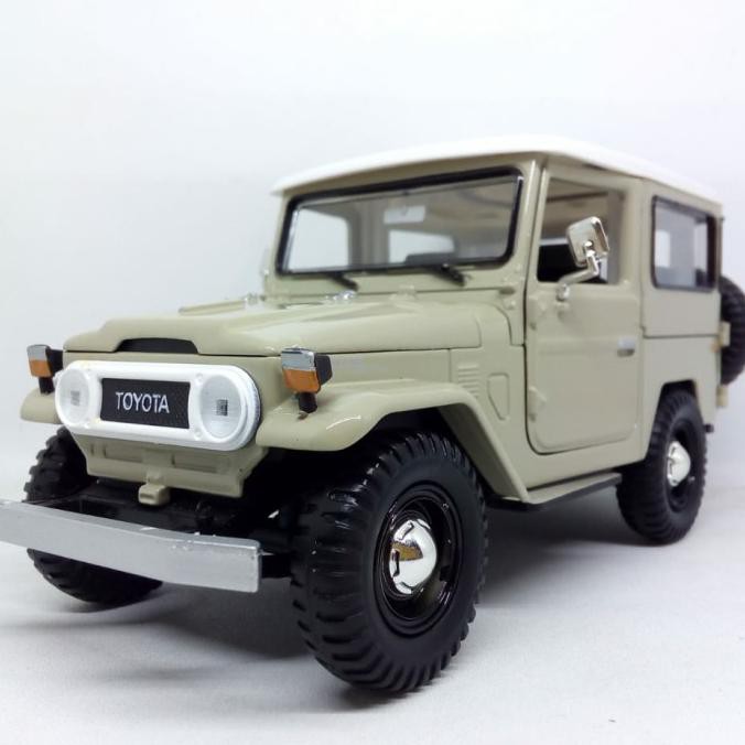 maddox - Diecast Hardtop FJ40 Miniatur Mobil Toyota