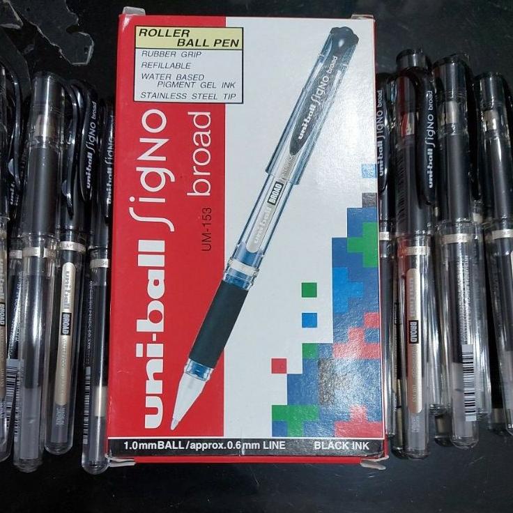 

Stock Banyak E9JBK roller ballpen uni-ball signo broad um-153 made in japan 51 Kirim Sekarang