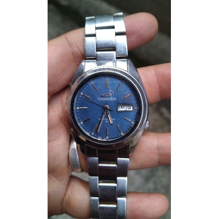jam tangan crocodile otomatis second bekas ori