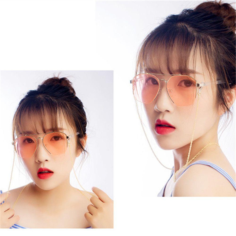 Lily Rantai Kacamata Baca Praktis Wanita Pria Sunglass Eyeglasses Keeper