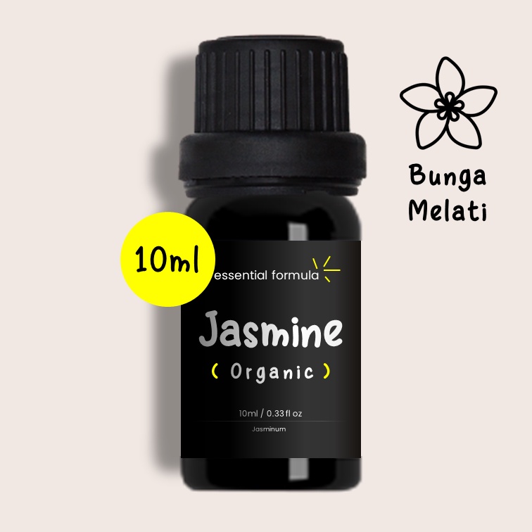 10ml Organic Jasmine Essential Oil Bunga Melati Murni 100%