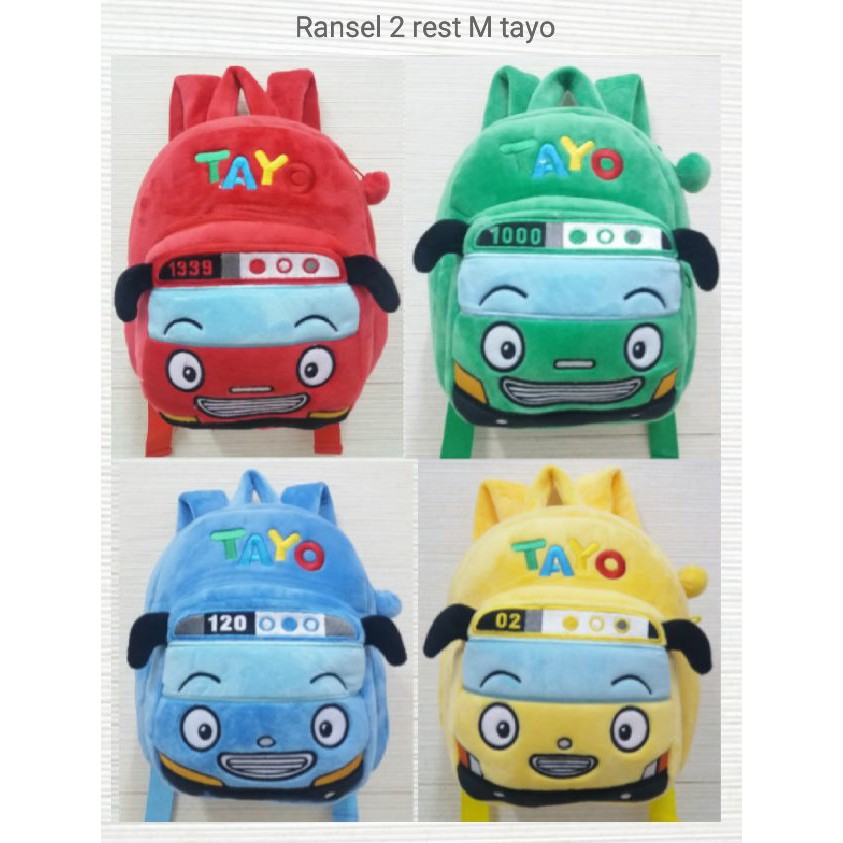 Zh70 Tas  Gendong  Anak  Kecil  Tk Sd Ransel Gambar  Karakter 