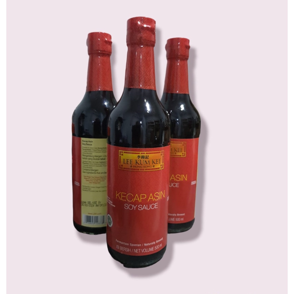 LEE KUM KEE Kecap Asin Soy Sauce 500 ml - produk HALAL