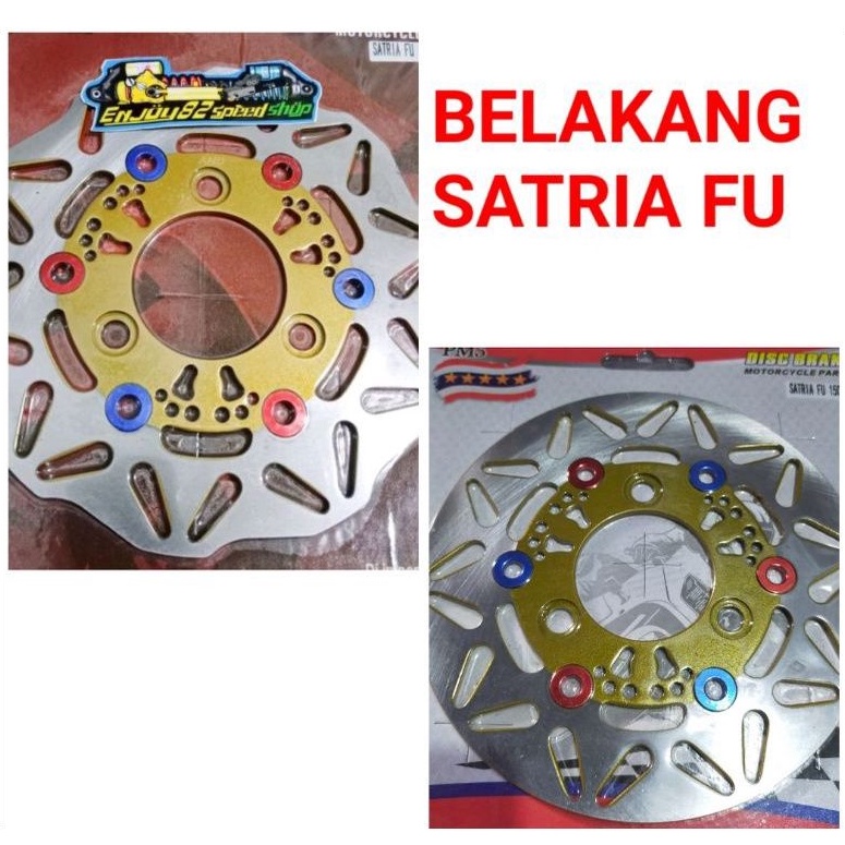 Disc Piringan Cakram belakang Satria Fu 150 lubang 3