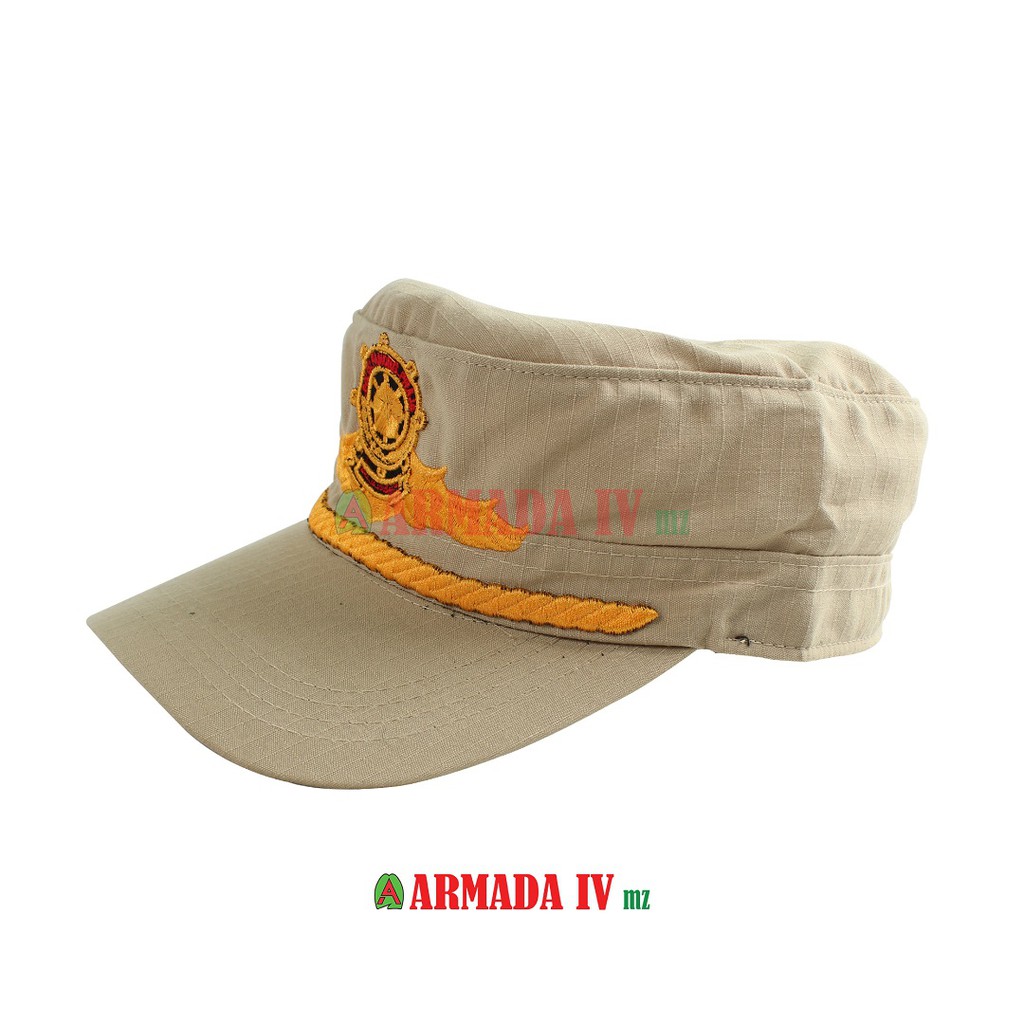 Topi Komando SAT POL PP PAMA Wing Krem