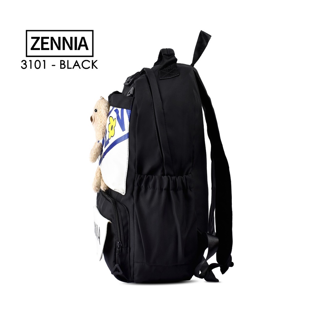 Tas Ransel Wanita Zennia 3101 Tas Sekolah Boneka Tas Perempuan Tas Anak Backpack Wanita