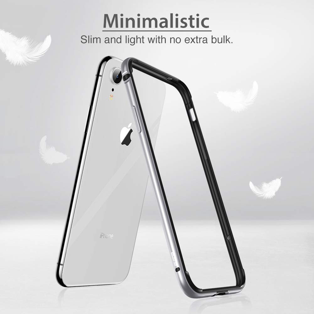 Casing Bumper Case Frame Metal Untuk iPhone XR X XS Max