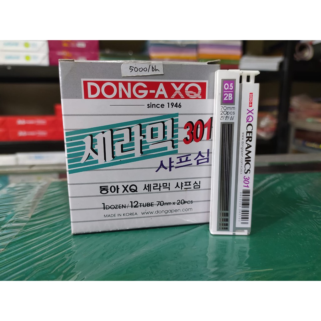 

Refill Isi Pensil Mekanik 2B Dong-A 0.5mm