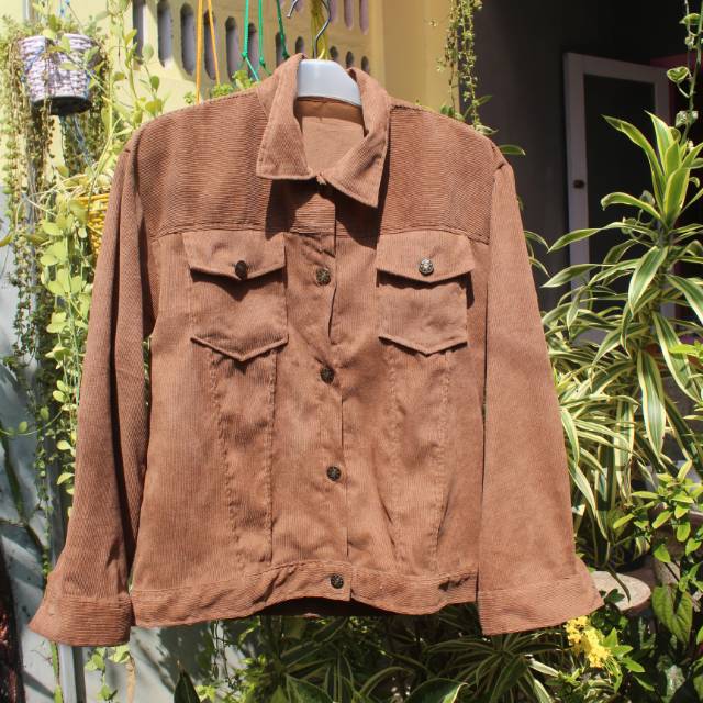 [PELOVED] JAKET BAHAN CORDUROY