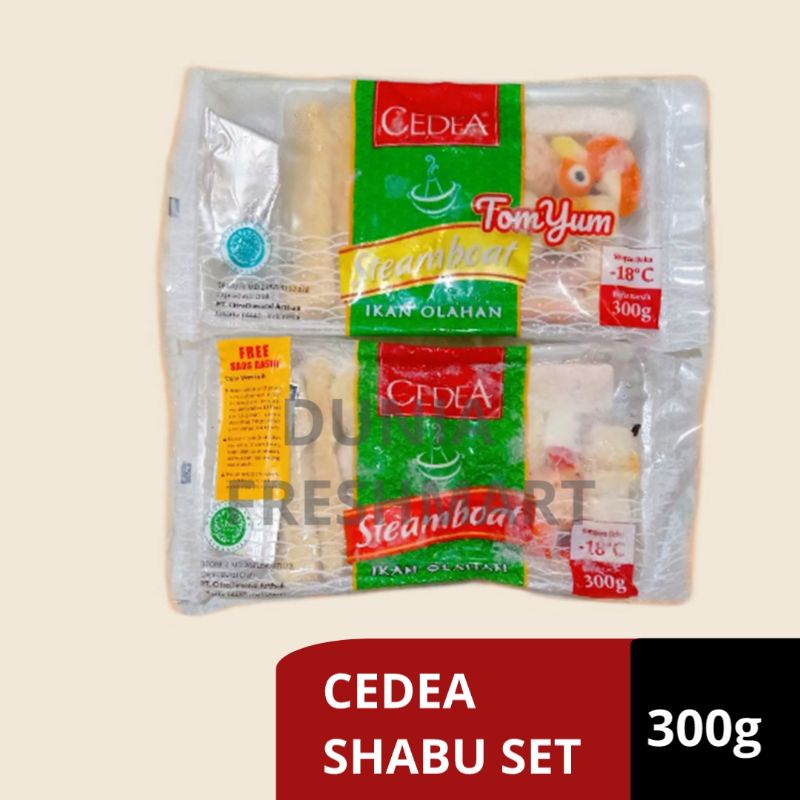 

CEDEA SHABU SET STEAMBOAT/TOMYUM 300GR MIX SHABU-SHABU TOM YAM