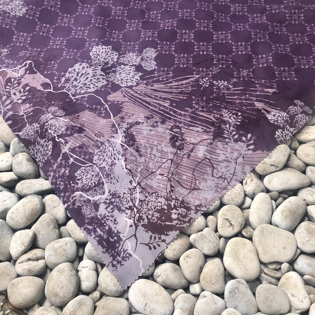 JILBAB MOTIF HIJAB SEGIEMPAT VOAL MOTIF PREMIUM JILBAB PRINT LASERCUT KERUDUNG SEGIEMPAT MOTIF MURAH-Nila