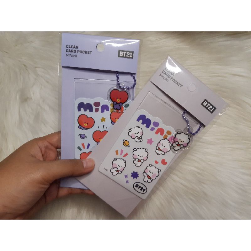 [READY STOCK] BT21 CLEARED PC HOLDER