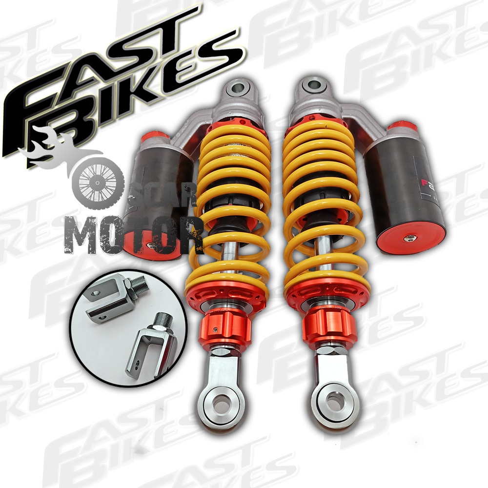 DUAL TABUNG SHOCKBREAKER FAST BIKES NEW BEBEK REVO VIT SUPRA X JUPITER Z rx king motor