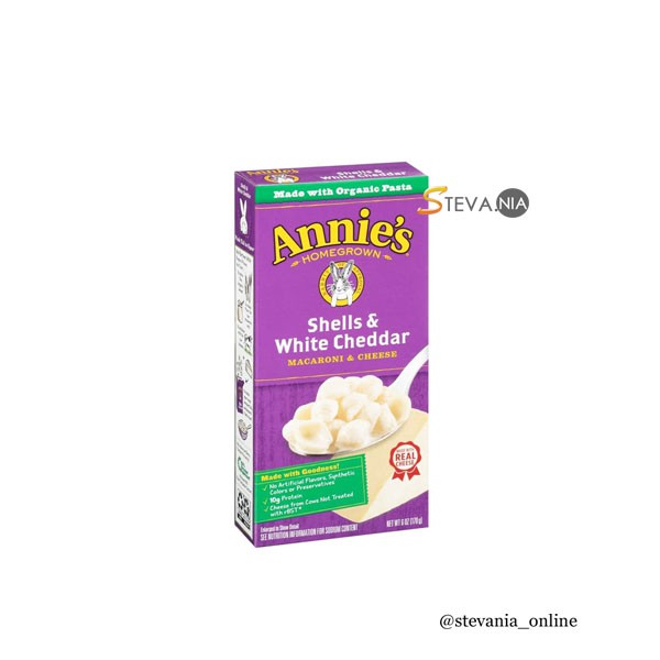 

Annie's Macaroni And Cheese - Shells And White Cheddar 170gr