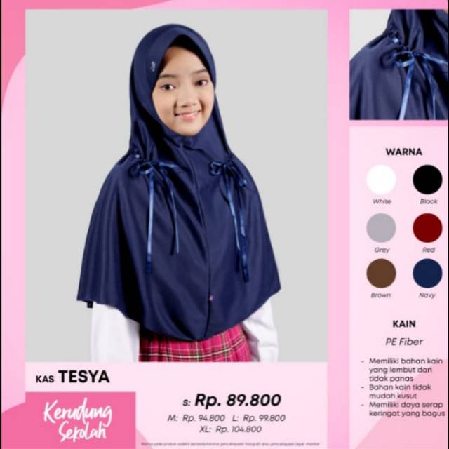 Rabbani - Kerudung Sekolah Tesya / Krd Tesya Rabbani